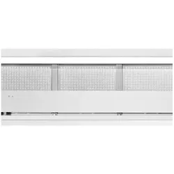 Novy Schrankhaube Premium Fusion Pro 90 cm Weiß / Transparentes Glas mit LED 8741