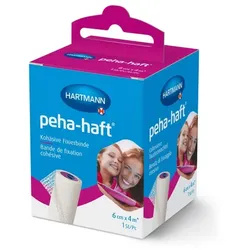 PEHA-HAFT Fixierbinde latexfrei 6 cmx4 m OTC 1 St