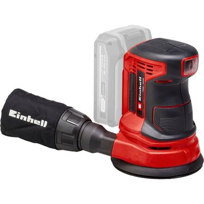 Exzenterschleifer EINHELL "TE-RS 18 Li - Solo", schwarz (rot, schwarz), B:15cm H:18cm L:18cm, Schleifmaschinen, Power X-Change, ohne Akku und Ladegerät