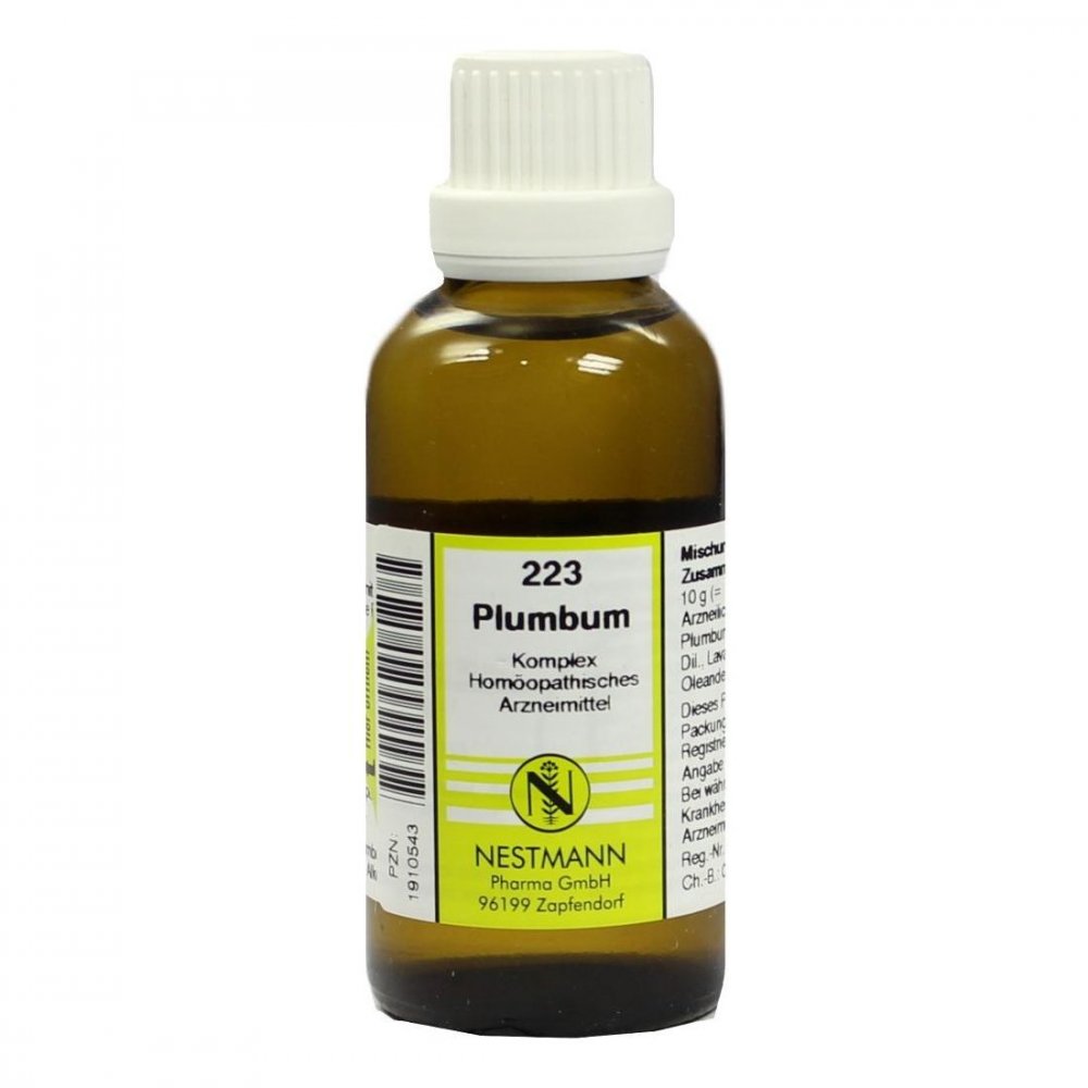 NESTMANN Pharma GmbH Plumbum Komplex Nummer 223 01910543