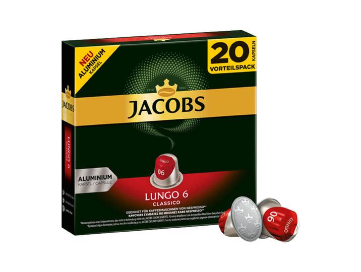 Jacobs BigPack Lungo Classico Kaffeekapseln 20 Stk.