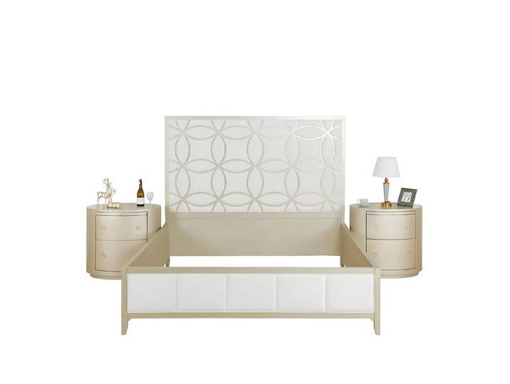 Xlmoebel Bett Elegantes Holzbett im italienischen Stil mit hochwertiger Verarbeitung (Bett), Hergestellt in Europa