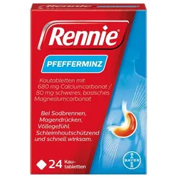 RENNIE Kautabletten bei Sodbrennen 24 St