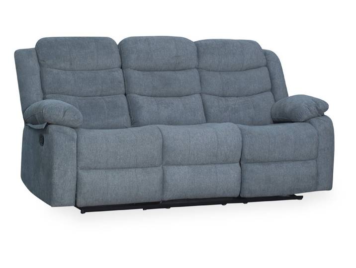 HARPER Sofa Sofa 3 Sitzer HARPER HUAMBO BHT 192x95x98 cm grau Couch Einzelsofa