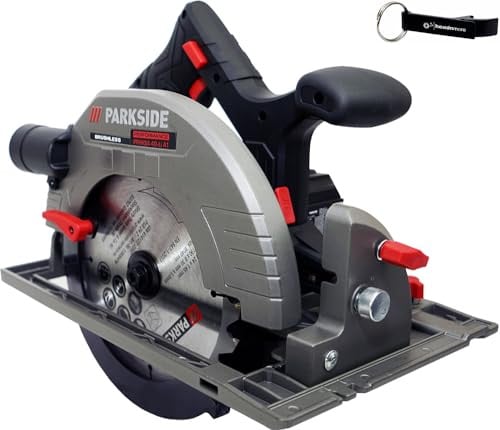 HEADNMORE Bundle - PARKSIDE PERFORMANCE 40V accu handcirkelzaag PPHKSA 40 (zonder batterijen) met sleutelhanger