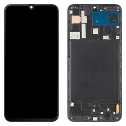 MP Display Unit für Galaxy A70 A705, OLED Version, Aftermarket, Schwarz (Display), Mobilgerät Ersatzteile, Schwarz