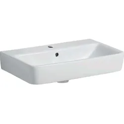 Geberit Renova Compact Waschtisch, 600x370mm, 226160600, Farbe: Weiß, mit KeraTect