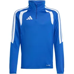 Adidas, Unisex, Sportshirt, Tiro League Trainingsoberteil für Kinder (116), Blau, Weiss, 116