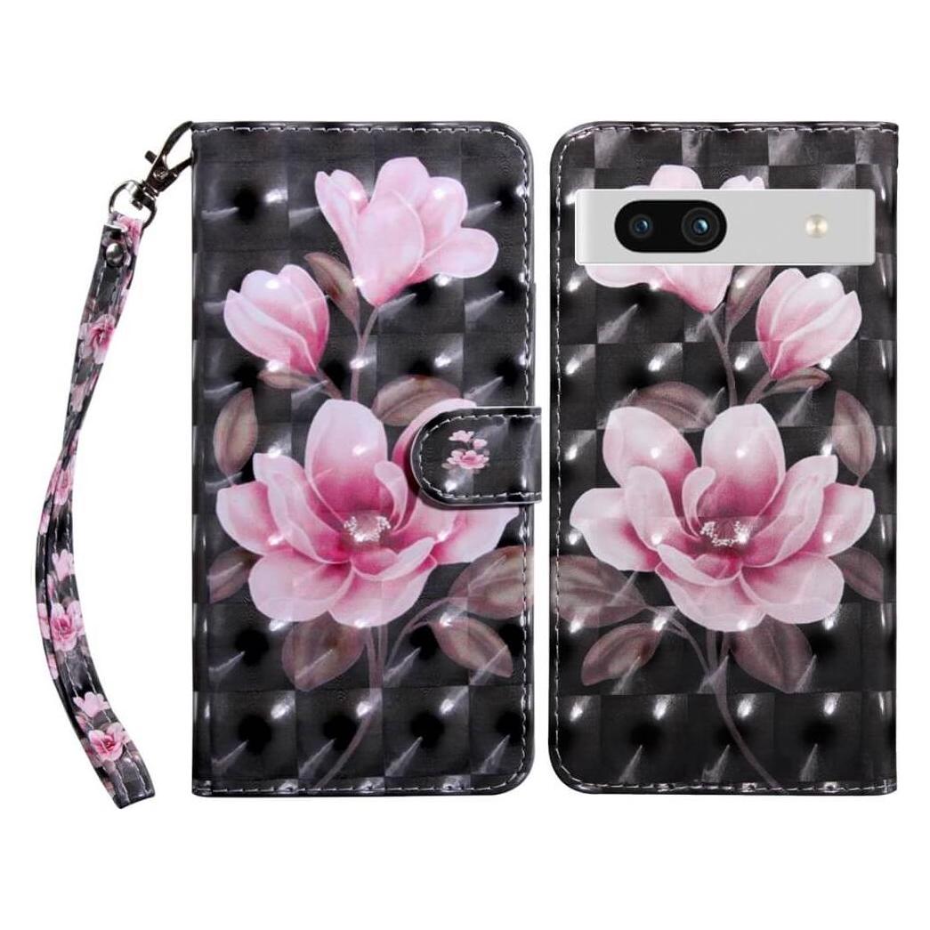 Cover-Discount Google Pixel 7a - Etui Glitzer Effekt Lotus (Google Pixel 7a) (660131883A)