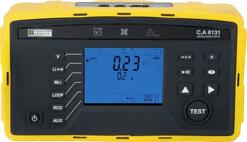 Chauvin Arnoux C.A 6131 Installationstester VDE-Norm 0100
