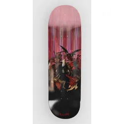 Welcome Torment 9.0" Skateboard Deck dark red stain Gr. Uni