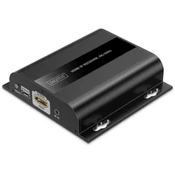 Digitus HDMI Receiver für DS-55351, 4K/60Hz 120/200 m, One-to-Many, CAT, Schwarz