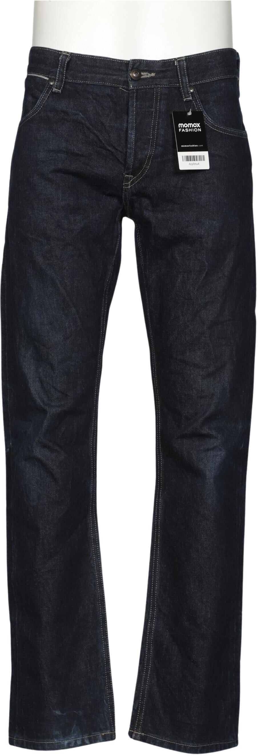 French Connection Herren Jeans, Marineblau, Gr. W34, Baumwolle - Second Hand