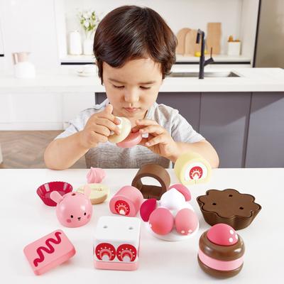 Hape: Strawberry Dessert Set - Pink Cute Food Toy, Ages 2+