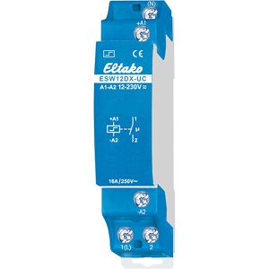 Eltako Stromstoßschalter ESW12DX-UC Hutschiene, 12 - 230 V, 16 A, 1 Schließer, elektronisch