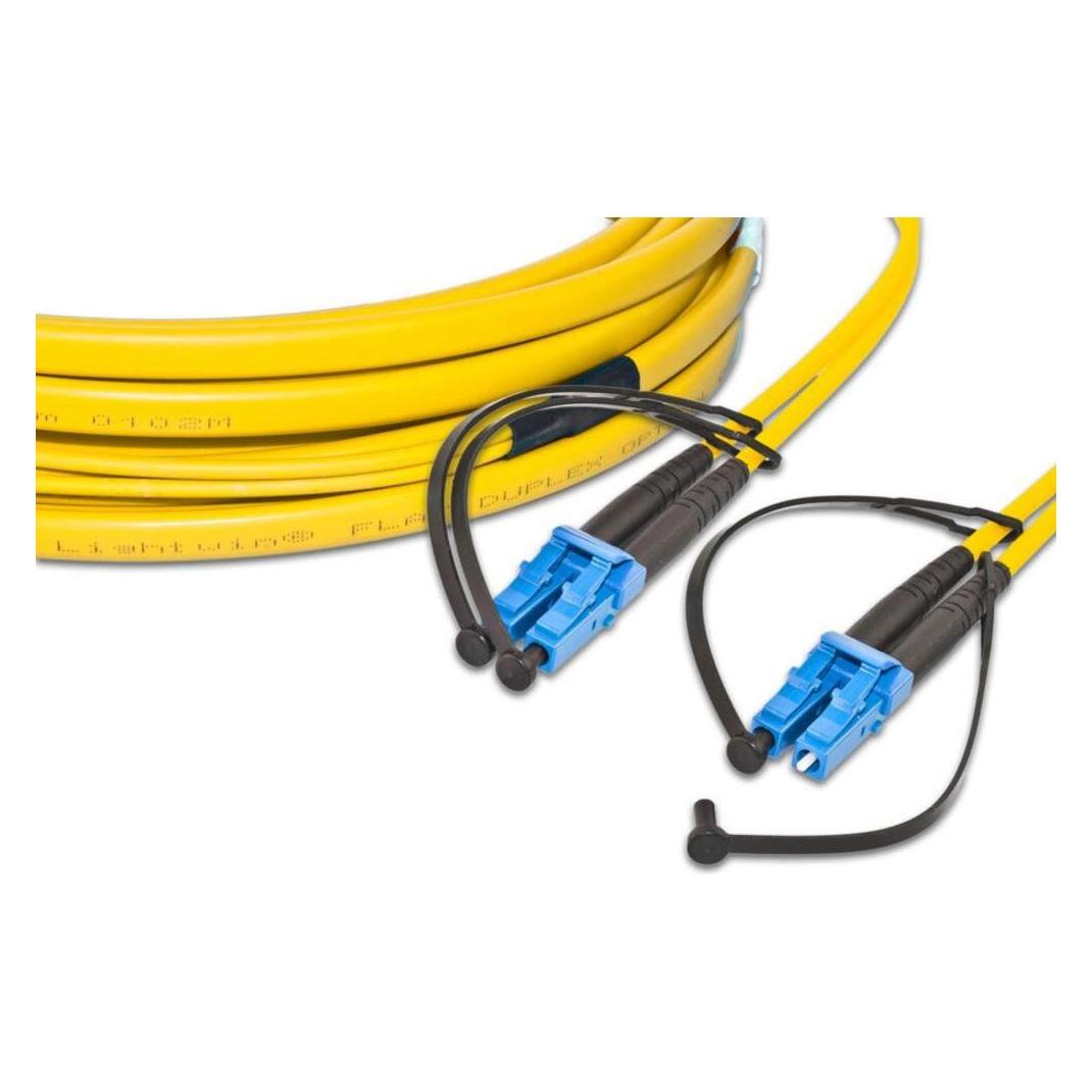 Wirewin Lightwin LDP-09 LC-LC 2.0 FD Glasfaserkabel 2 m OS2 Gelb (LDP-09 LC-LC 2.0 FD) (2 m) (LDP-09 LC-LC 2.0 FD)