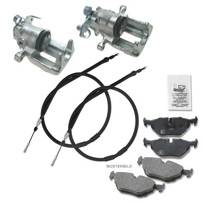 Bestprice 2x Bremssattel +Bremsbeläge +Bremsseile [Hersteller-Nr. 31185962] für Ford