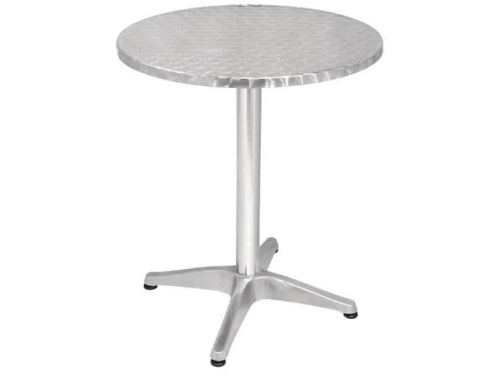 Table Bistro - Bolero - Ronde - Acier inoxydable - 600 mm - Résistante aux intempéries