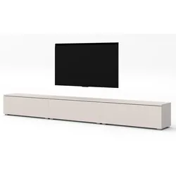 LOWBOARD Loriano 3x100 Beige Kaschmir 300/36,5/32 cm – Hängend und Stehend