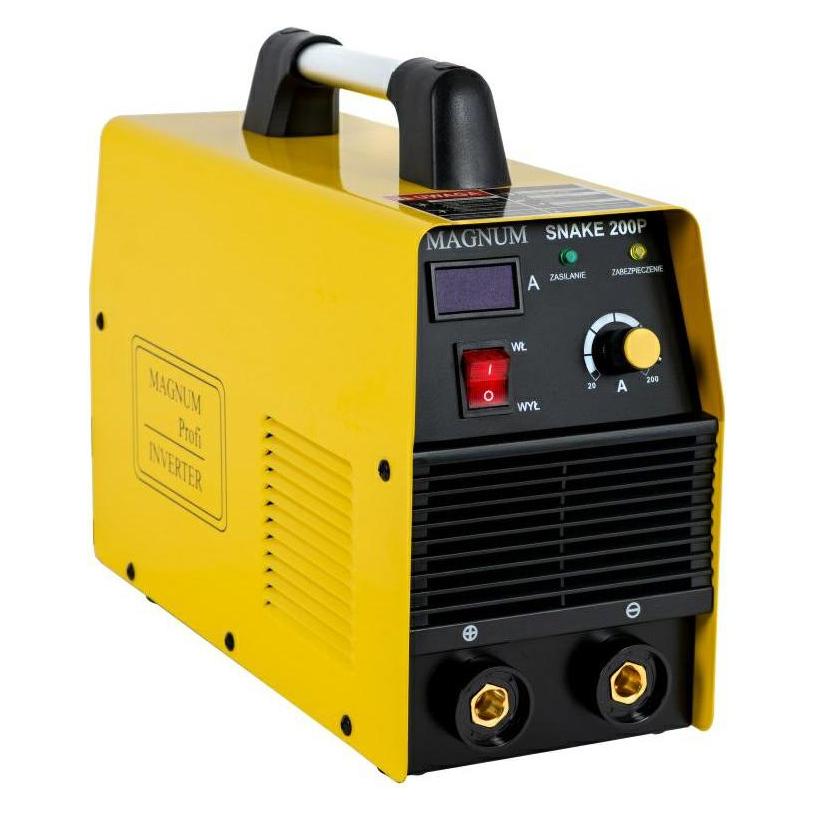 Magnum SPAWARKA INVERTER SNAKE 200P WYŚWIETLACZ SNA 200IIW SNAKE 200P 230V 200A/60% (Inverterschweissgerät) (26098)
