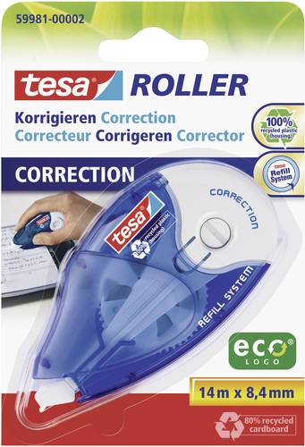 TESA Korrekturroller ROLLER 59981 8.4mm Weiß 14m 1St.