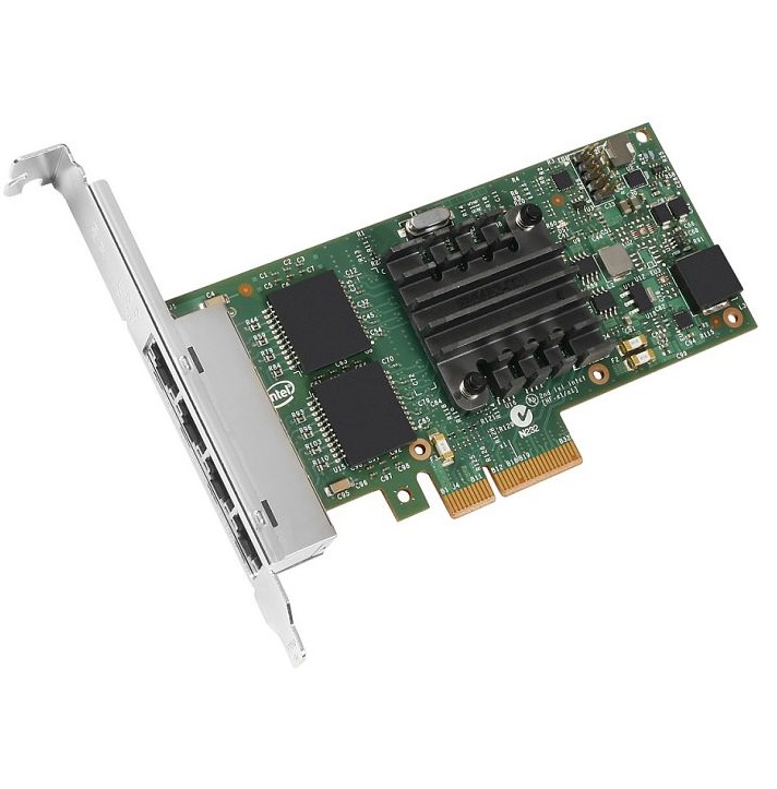 Intel Ethernet Server Adapter I350-T4 Netzwerkadapter PCI Express 2.1 x4 Low Profile (I350T4V2)