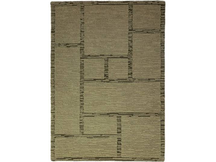 Teppich Holland Pistazie Architektonisch 100 Prozent Wolle 160 x 230 cm - Material: 100% Wolle