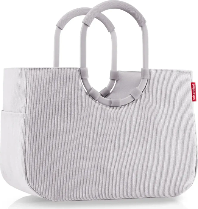 reisenthel Einkaufskorb loopshopper L Kunstfaser cord grau