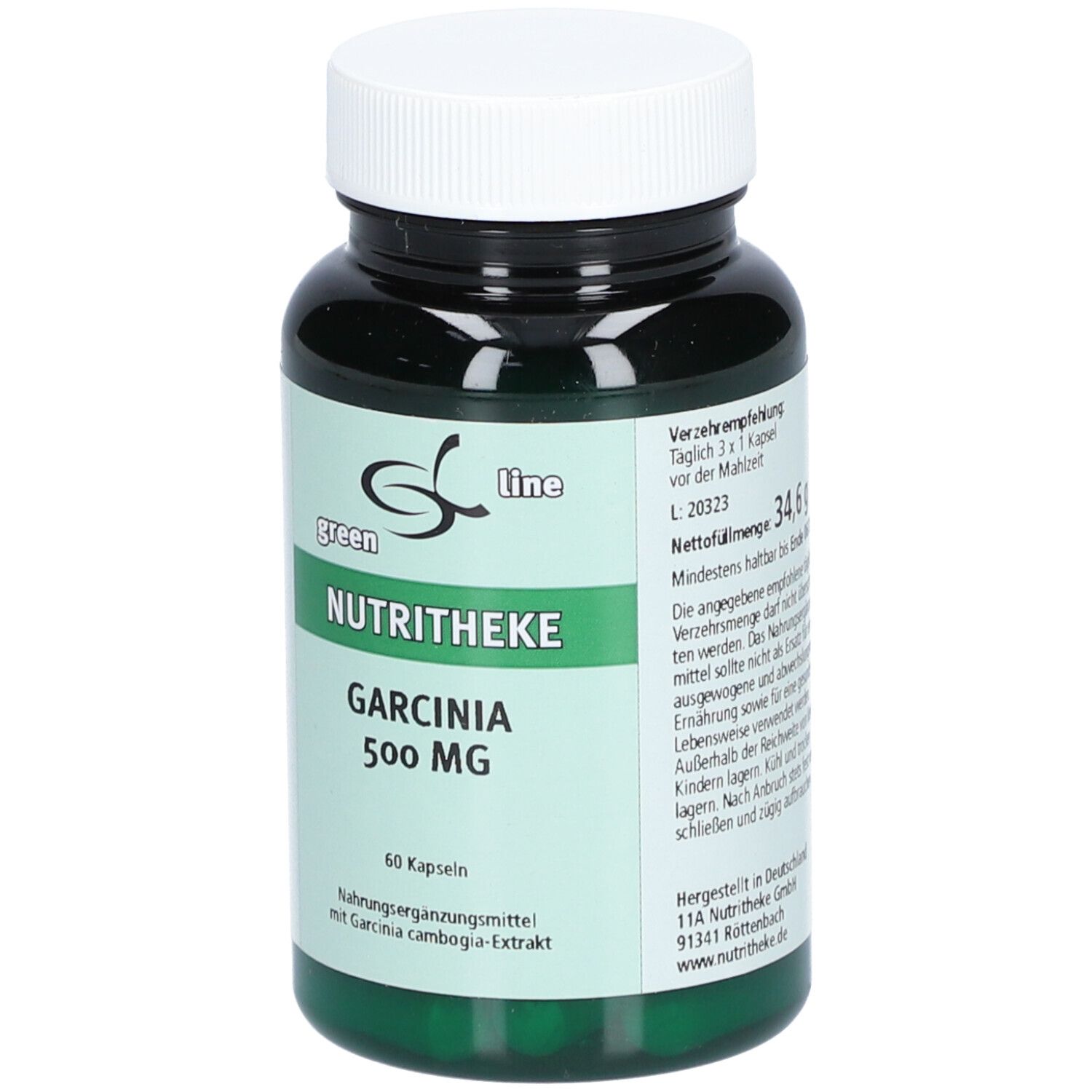 Garcinia 500 mg Kapseln 60 St