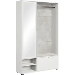 Garderobe Dino 013 4-tlg. Weiß