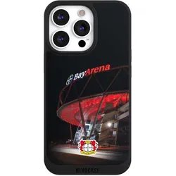 Nivocase Handyhülle für Apple iPhone 13 Pro Hülle NIVOpure Case Schwarz Bayer 04 Leverkusen Offizielles (Apple iPhone 13 Pro), Smartphone Hülle, Schwarz