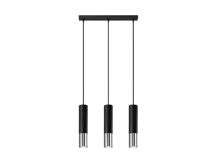 Design Pendellampe „Loopez“ - 3-flammig (linear) Silber Sollux Lighting