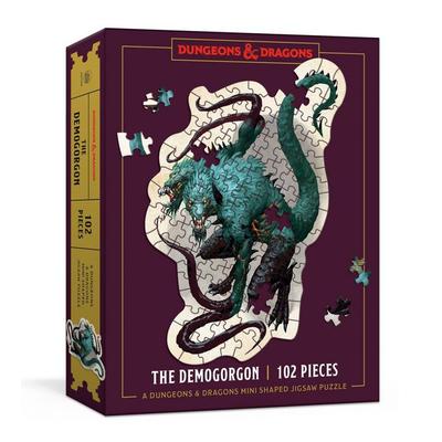 Dungeons & Dragons Mini Shaped Jigsaw Puzzle: The Demogorgon Edition: 102-Piece Collectible Puzzle for All Ages, von Official Dungeons & Dragons