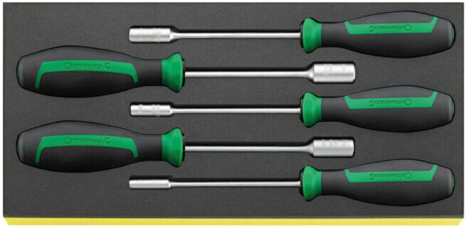 TCS 12500N/5 Jeu de tournevis DRALL+ en plateau TCS 5 pcs. ; Stahlwille (96838757)