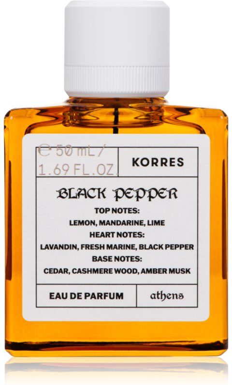 Korres Black Pepper Eau de Parfum pour homme 50 ml