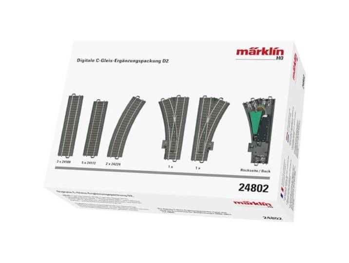 Märklin 24802 - digitale C-spoor aanvullende verpakking D2, spoor H0