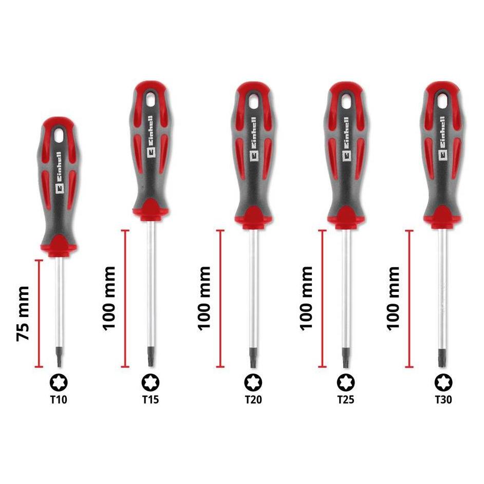 Einhell Accessories Schraubendr. Satz T 5-tg (TX) (370537)