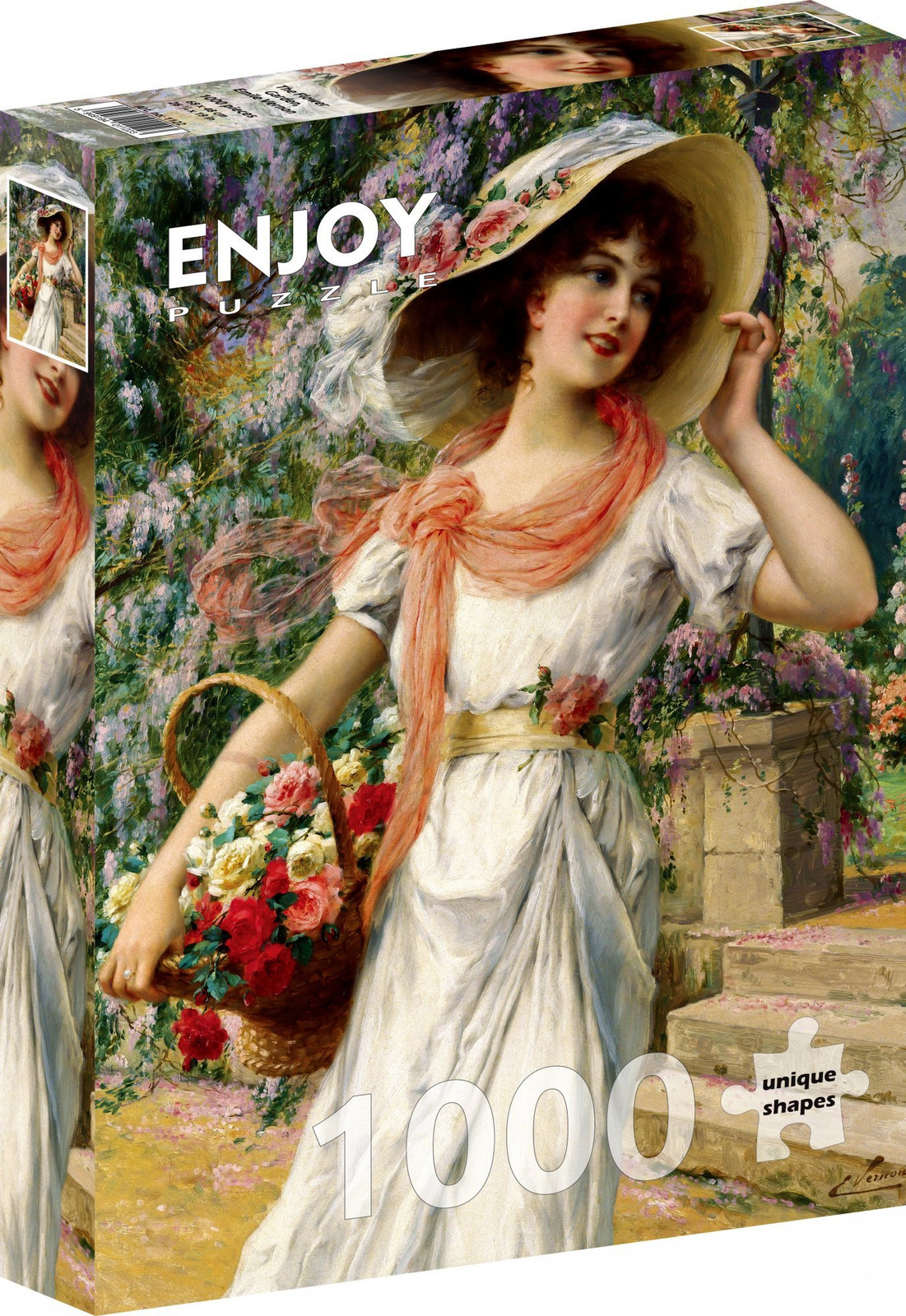 Emile Vernon Bloemenpracht Puzzel van 1000 stukjes