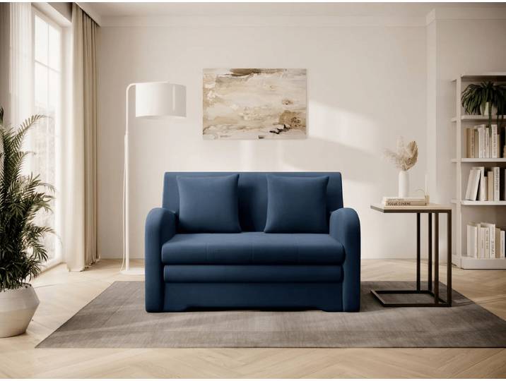 Ausziehbares 2-Sitzer Sofa ARIO NUBE, dunkelblau