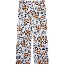 Schiesser Relaxhose - Damen - Gr. 36 - lila/geblümt