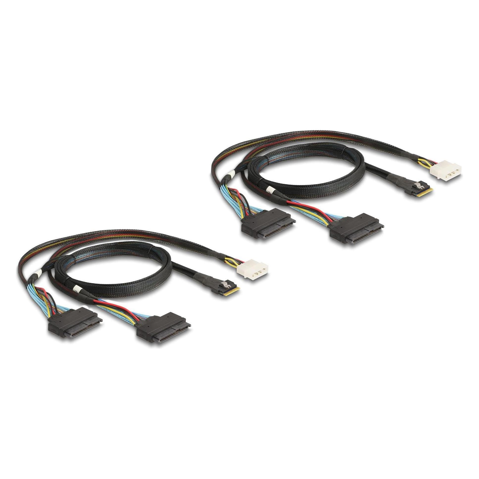 Delock Host Bus Adapter PCI Express x16 - 4x SFF-8639 (90077)