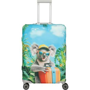 Travelite Kofferschutzhülle bis 71 cm, Koala, wasserabweisend, mit Druckknöpfen