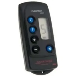 Num'axes Canicom 200 (Gerätespezifische Fernbedienung, Radio Frequency (RF)), Fernbedienung, Blau, Schwarz