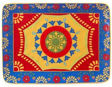 "Certified International Spice Love Rectangular Platter - 16"" x 12"" x 1.25"""