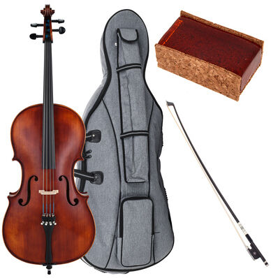 Roth & Junius Europe Orchestra Cello Set A/E Grau