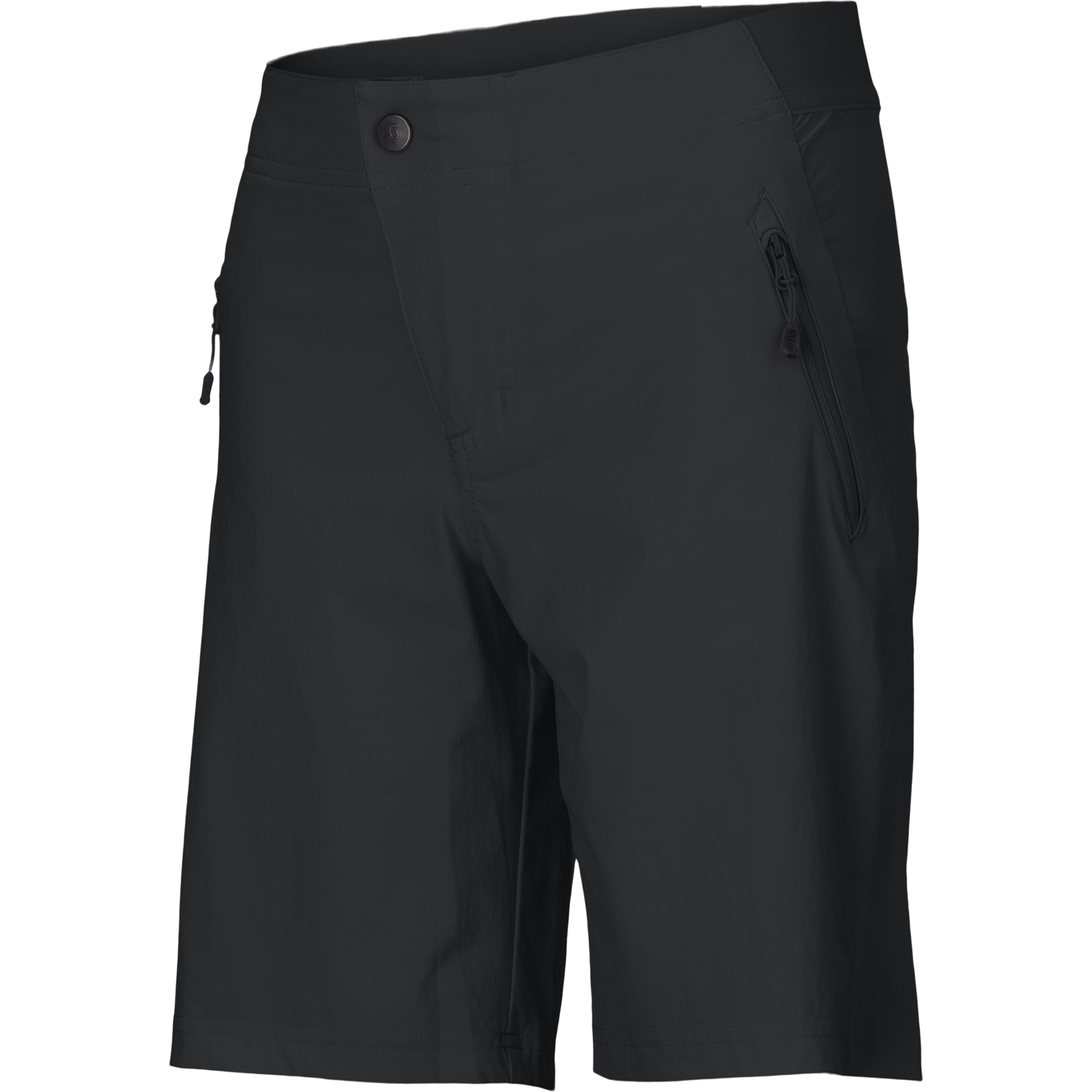 Scott Vertic Radhose kurz Kinder Fahrradhose schwarz Größe 164 Mountainbike | Rennrad | Gravel Windabweisend Wasserabweisend