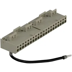 Schneider Electric ABE7BV20 Zusatzklemmleiste, aufrastbar, 20 Schraubklemmen  - 5 Stück