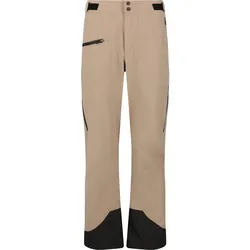 SLOPE Zuki Ski Pants W-PRO 15000 Herren Ski- Wintersporthose hellbraun/schwarz - S