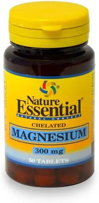 Nature Essential Magnésio 300mg ( Quelato) 50 Tabs