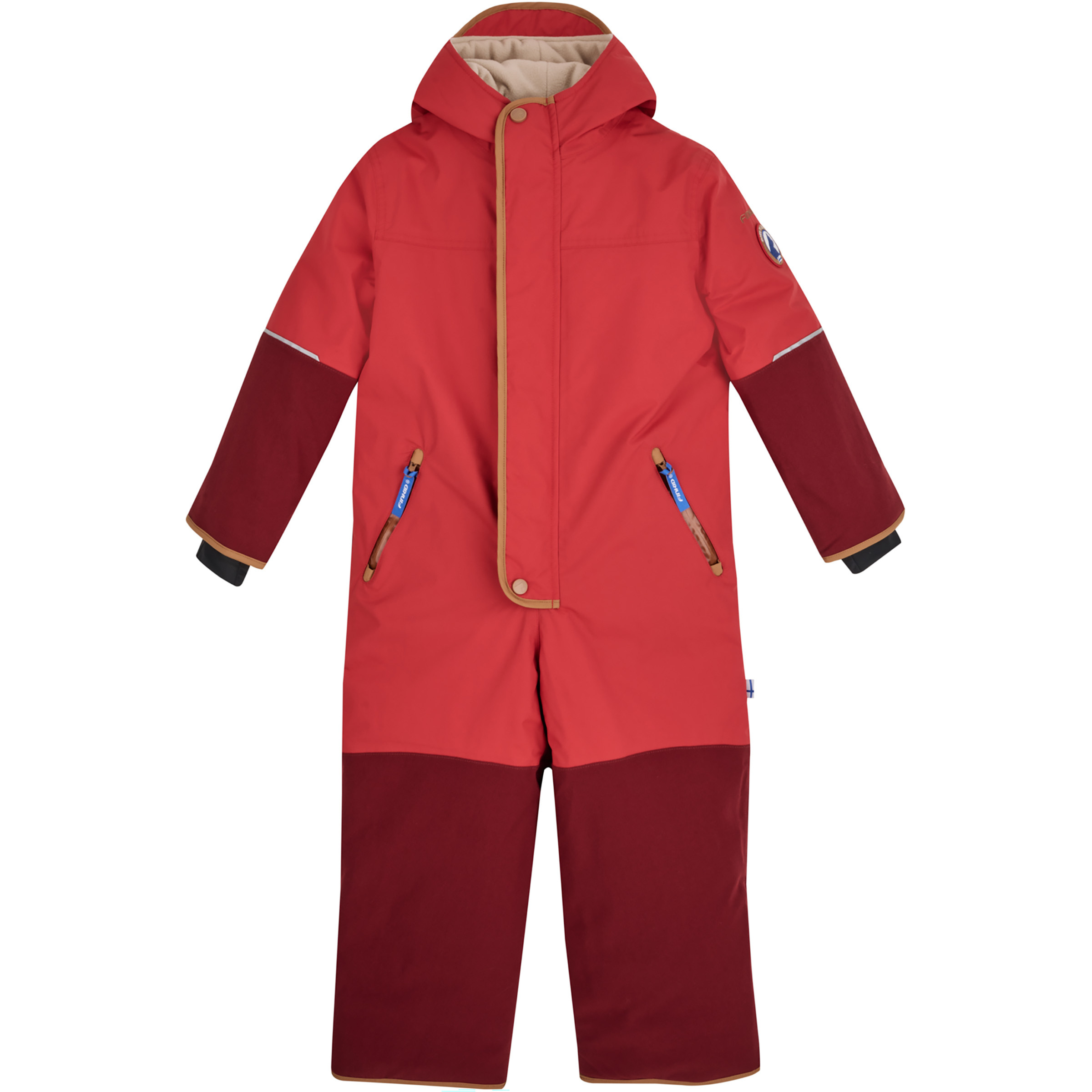 Finkid Husky Haalari Schneeanzug Kinder Overalls blau Größe 120 Lifestyle Widerstandsfähig Wasserabweisend